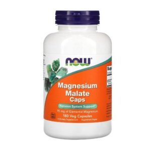 NOW MAGNESIUM MALATE CAPS B180 Veg Capsules