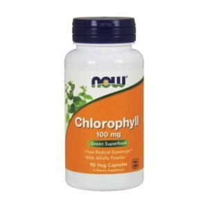 NOW CHLOROPHYLL 100MG B90 CAPSULES