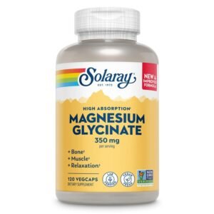SOLARAY MAGNESIUM GLYCINATE 350MG B120 CAPSULES